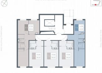 Продажа 2-комнатной квартиры, 56.9 м2, городской посёлок Дубровка