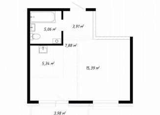 Продажа 2-комнатной квартиры, 41.6 м2, Иркутск