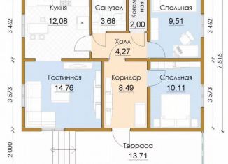 Продаю дом, 80 м2, Серов, Овражная улица