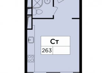 Продам квартиру студию, 24.1 м2, Москва, Берёзовая аллея, 19к6, метро Ботанический сад