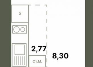 Продается однокомнатная квартира, 18.5 м2, село Миловка