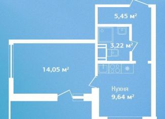 Продаю однокомнатную квартиру, 32.4 м2, Кировск