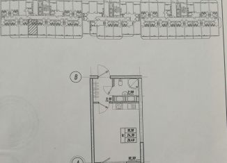 Продаю квартиру студию, 26.8 м2, посёлок Шушары, Новгородский проспект, 2к1, ЖК Знание