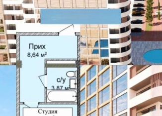 Продаю квартиру студию, 25 м2, Дагестан, Зеленоморская улица, 13А