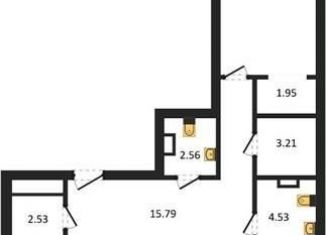 Продам 3-комнатную квартиру, 92.9 м2, Воронеж, Центральный район