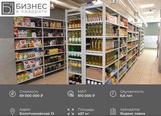 Продажа помещения свободного назначения, 457 м2, Москва, Болотниковская улица, 13, метро Нахимовский проспект