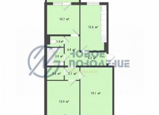 Продажа 3-комнатной квартиры, 76.4 м2, Омск, Центральный округ, 6-й Амурский проезд, 16