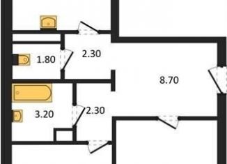 Продаю 2-комнатную квартиру, 66 м2, село Ямное, Просёлочная улица, 2к5