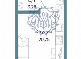 Квартира на продажу студия, 28.9 м2, Саки