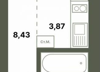 Продам однокомнатную квартиру, 21 м2, Республика Башкортостан