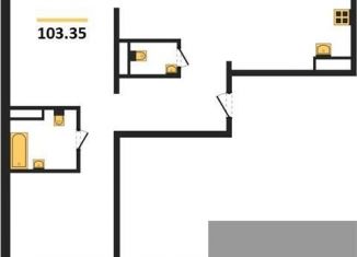 Продается 3-комнатная квартира, 103.4 м2, Воронеж, улица Фридриха Энгельса, 88