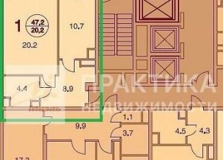 1-ком. квартира на продажу, 43.2 м2, Москва, Алтуфьевское шоссе, 85, метро Алтуфьево