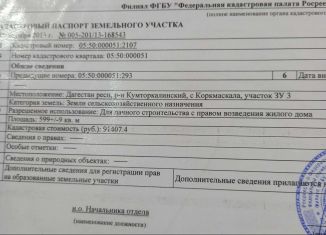 Продам земельный участок, 18 сот., посёлок городского типа Тюбе