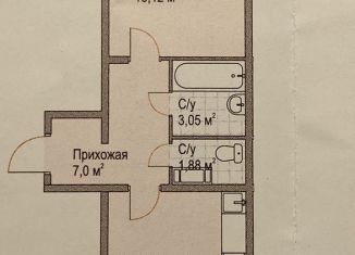 Продается 1-комнатная квартира, 43 м2, Нижний Новгород, проспект Кораблестроителей, 66к1, ЖК Корабли