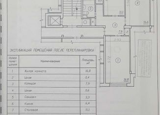 Продается 3-ком. квартира, 63.1 м2, Архангельск, Школьная улица, Маймаксанский территориальный округ