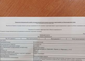 Участок на продажу, 6.2 сот., Крымск, улица Мироненко, 14/12