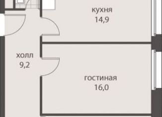 Продаю 2-комнатную квартиру, 60.9 м2, деревня Румянцево, Киевское шоссе, 22-й километр, 6Вк5