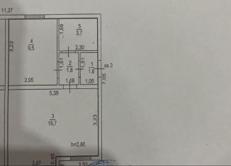 1-комнатная квартира на продажу, 35.3 м2, село Языково, Благоварская улица, 17/3