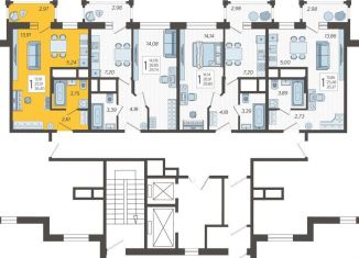 Продается 1-комнатная квартира, 26.4 м2, Краснодар, ЖК Зеленодар, улица Садовое Кольцо