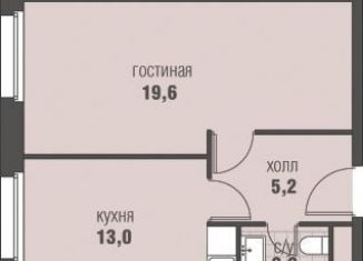 Продам 1-комнатную квартиру, 41 м2, деревня Румянцево, Киевское шоссе, 22-й километр, 6Вк3, ЖК Хоумсити