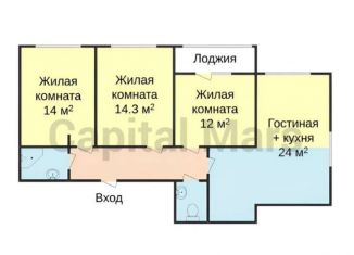 Продажа 3-комнатной квартиры, 80 м2, Москва, проспект Будённого, 51к1, станция Шоссе Энтузиастов