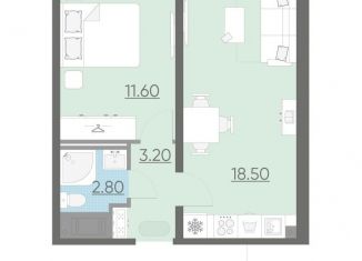 Продается 1-комнатная квартира, 36.1 м2, Санкт-Петербург, Дворцовая площадь, метро Адмиралтейская