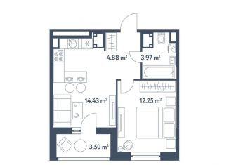 Продаю 2-комнатную квартиру, 37.3 м2, Москва, ЖК Светлый Мир Станция Л, жилой комплекс Светлый Мир Станция Л, к8