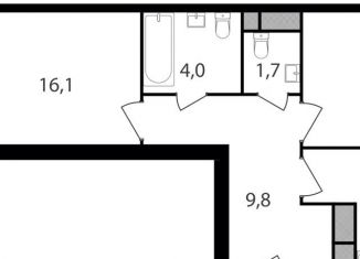 Продажа 2-комнатной квартиры, 59 м2, Москва, район Чертаново Южное