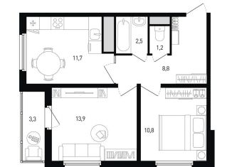 Продажа 2-комнатной квартиры, 50.6 м2, Ростов-на-Дону, ЖК Левенцовка Парк