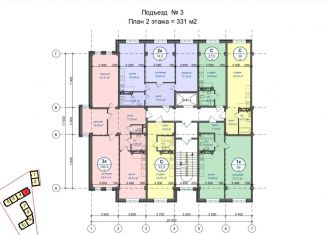 Продажа трехкомнатной квартиры, 110 м2, Махачкала, Ленинский район, улица Ирчи Казака, 101