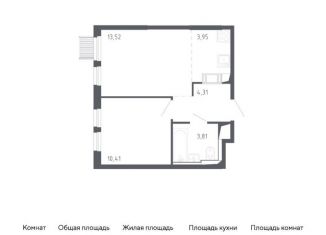 Продается 1-комнатная квартира, 36 м2, Москва, САО, Ленинградское шоссе, 229Ак1