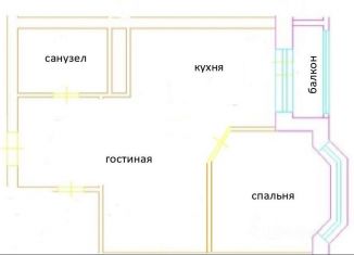 Сдаю в аренду 2-комнатную квартиру, 48 м2, Москва, улица Наташи Ковшовой, 23, станция Очаково