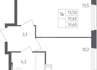 Продажа 1-комнатной квартиры, 31.6 м2, Мытищи, ЖК Мытищи Парк, жилой комплекс Мытищи Парк, к4.1