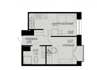 Продается 1-ком. квартира, 29.2 м2, Санкт-Петербург, Выборгский район