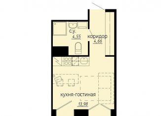 Продажа квартиры студии, 23.2 м2, Санкт-Петербург, метро Площадь Мужества