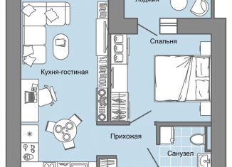 Продаю двухкомнатную квартиру, 41 м2, Свердловская область