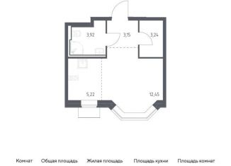 Продажа квартиры студии, 28 м2, Москва, метро Борисово