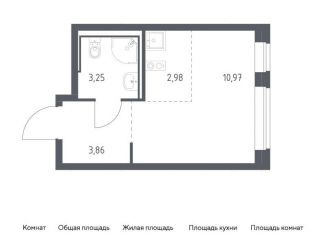 Продажа квартиры студии, 21.1 м2, Санкт-Петербург, метро Рыбацкое, Советский проспект, 10