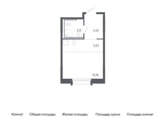 Квартира на продажу студия, 23.7 м2, Владивосток