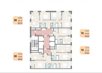 Продается 2-комнатная квартира, 58.6 м2, Котельники, Новорязанское шоссе, 6с11