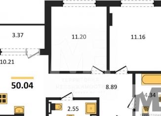 Продажа 2-ком. квартиры, 50 м2, Светлогорск