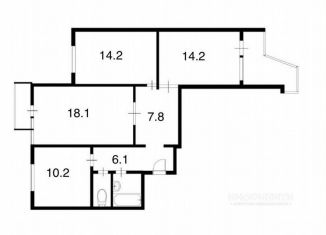 3-ком. квартира на продажу, 76 м2, Москва, Лукинская улица, 7, ЗАО