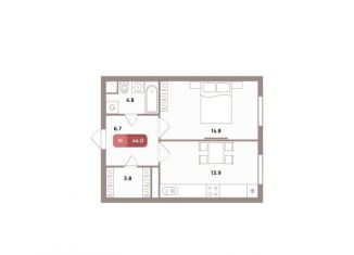 Продам 1-ком. квартиру, 44 м2, Москва, метро Стахановская