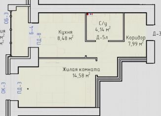 Продам 1-комнатную квартиру, 36.7 м2, Киров