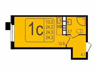 Продажа квартиры студии, 24.3 м2, Химки