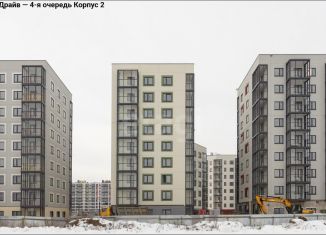 Продам 1-комнатную квартиру, 46.5 м2, городской посёлок Янино-1, жилой комплекс Янила Драйв, 2, ЖК Янила Драйв