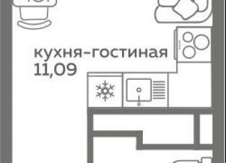 Продается квартира студия, 22.1 м2, Тюмень