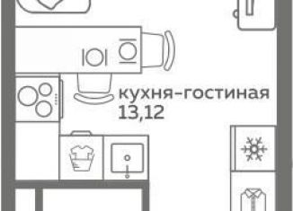 Квартира на продажу студия, 20.1 м2, Тюмень, Калининский округ