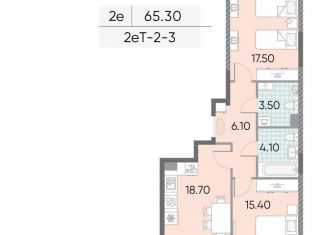 2-ком. квартира на продажу, 65.3 м2, Москва, улица Обручева, вл30, район Коньково