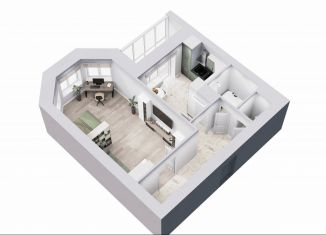 Продажа 1-ком. квартиры, 54.6 м2, Вязьма, улица Ленина, 71